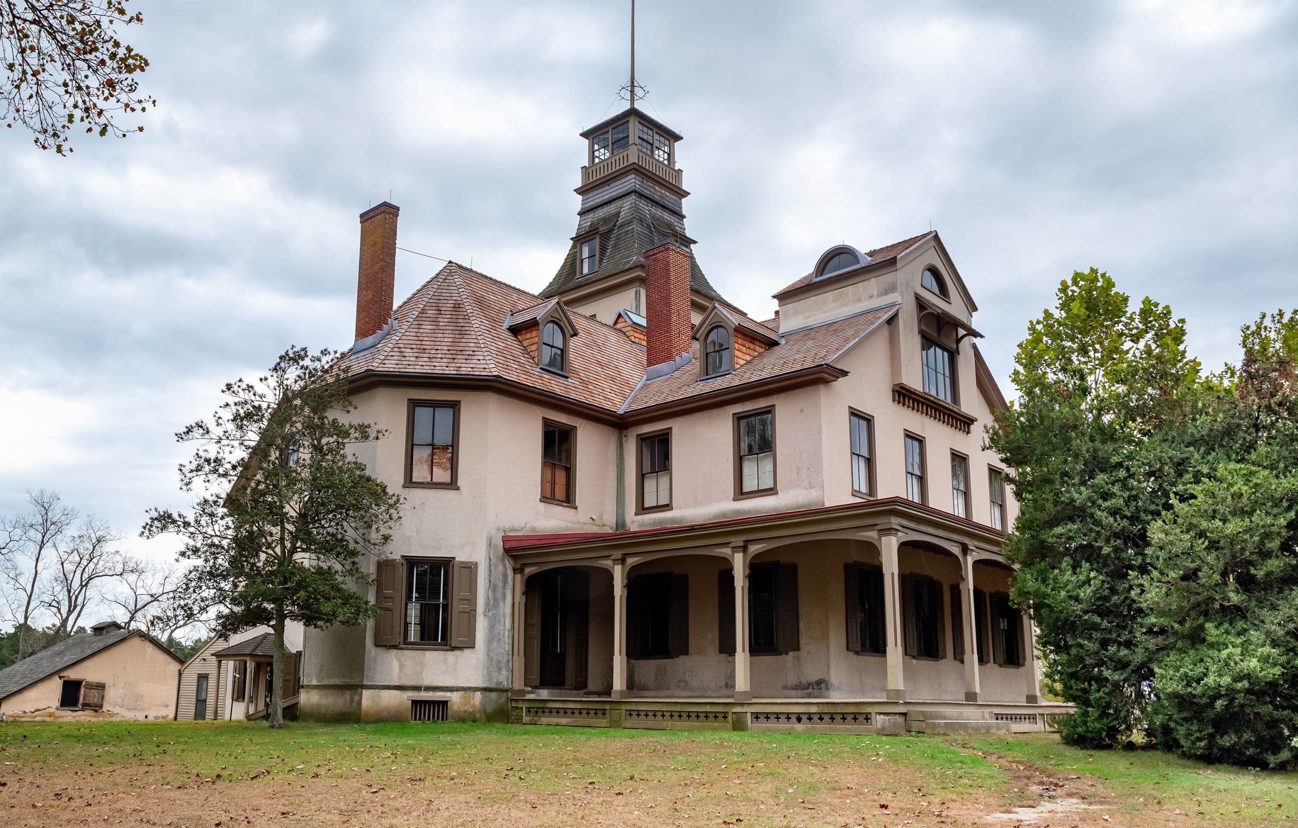 Historic mansion in Batsto Village in Southern New Jersey. Making Sense of New Jersey Parcel Data to Identify Trends in Corporate Ownership of Housing